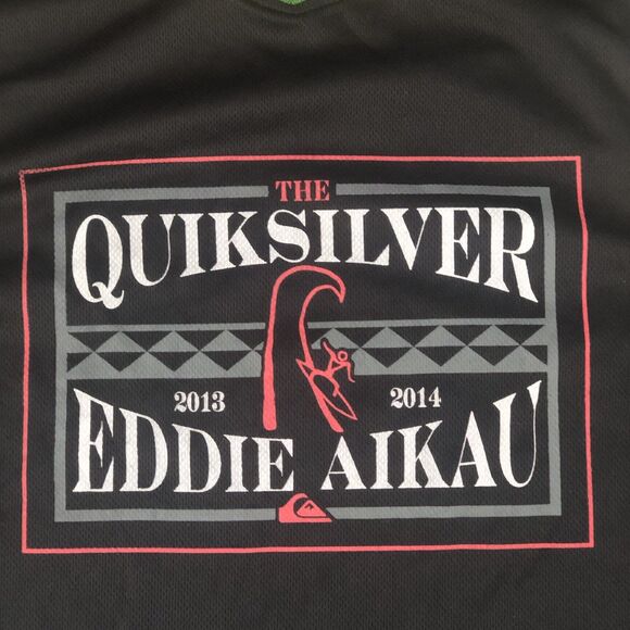 Quiksilver Mens Hawaii 2013-14 Sleeveless Jersey Eddie Aikau Rasta Reggae XXL - Picture 14 of 16
